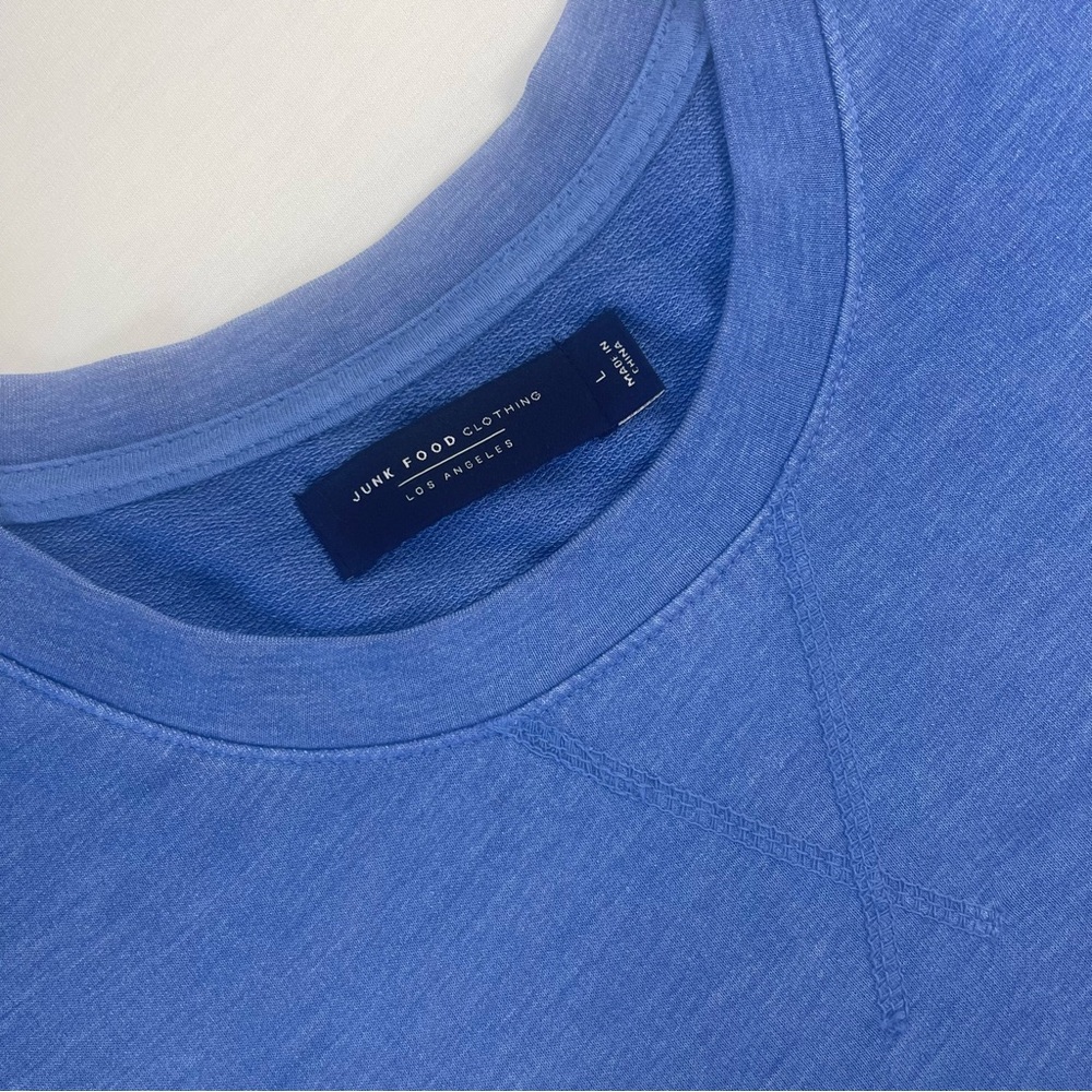 Junk Food I L Los Angeles Rams Football Sports Fan Heathered Ombré T-Shirt Dress - Picture 11 of 16